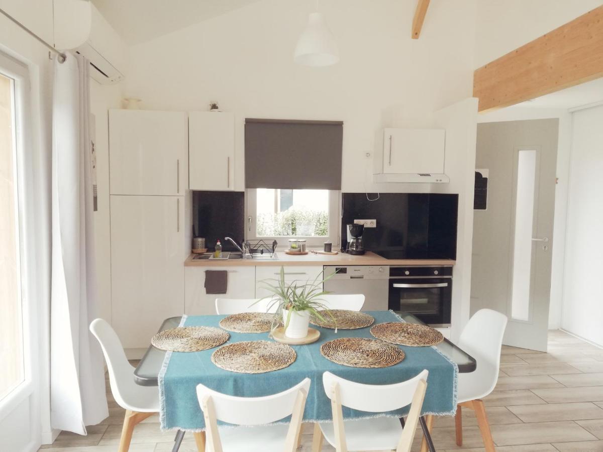 Maison Moderne Proche Lac Et Plage Léon Esterno foto